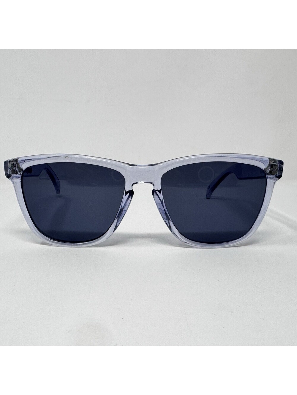 Oakley Frogskins Clear Blue Sunglasses 55-17-140